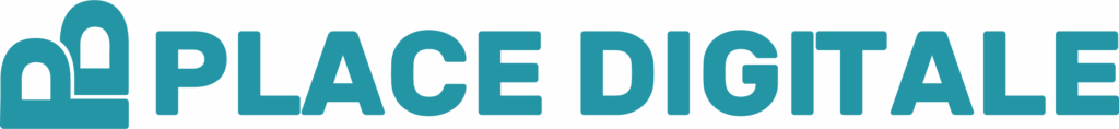 logo place digitale entier bleu munsell